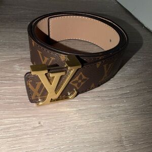 Lv designer belt